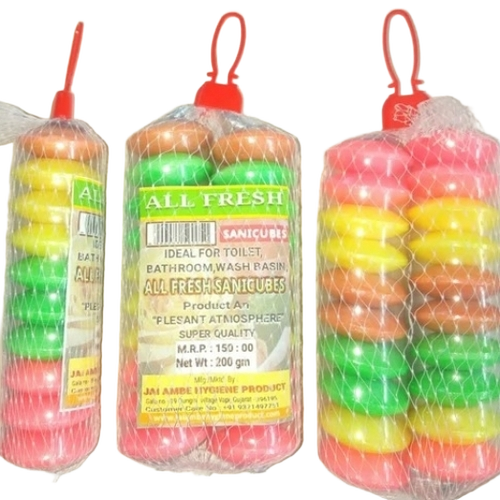 Toilet Air Freshener - PET Plastic Multi Color | Pleasant Fragrance Odor Neutralizer Bathroom Safe Travel Friendly