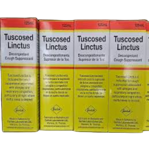 Dry Cough Tuscosed Linctus Syrup - Dosage Form: Liquid