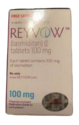 Reyvow Lasmiditan Tablets - 100mg Tablets, Acute Migraine Treatment, 5-HT1F Receptor Agonist for Adults
