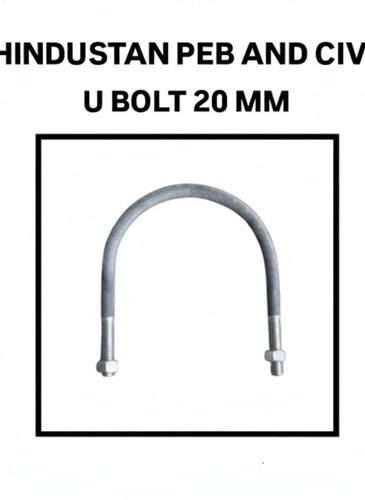 U Bolts - Color: Silver