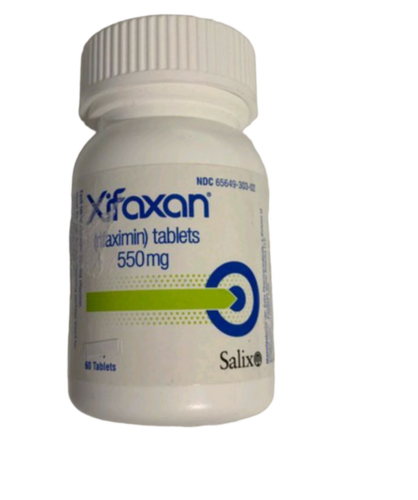 Xifaxan Rifaximin Tablets 550mg - Expiration Date: 2 Years