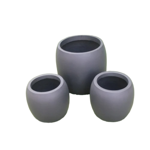 Eggy Planter Pot - Ceramic, Compact Size | Eco-Friendly, Lightweight, Durable, Drainage Holes, Smooth Finish, Reusable