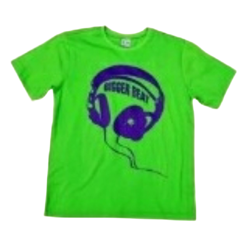 Kids Round Neck T Shirt - Cotton Blend, Various Sizes, Bright Green | Soft Fabric, Lightweight, Breathable, Durable Stitching, Stylish Design