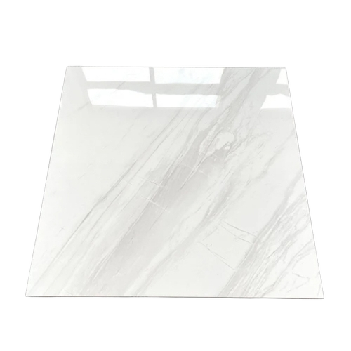 Picture Tiles - Marble Gloss Polished Whites Scratch Resistant Waterproof Surface Vibrant Colors Easy Installation