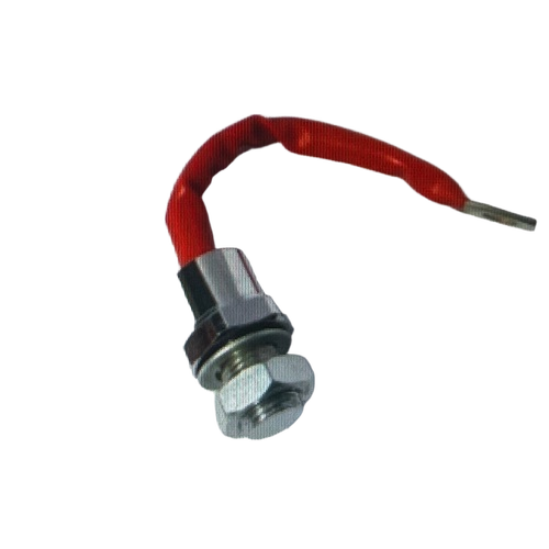 Portable Flat Type Diodes - Steel Metallic Red 220 Volt | Compact Low Profile Fast Switching Durable Heat Resistant