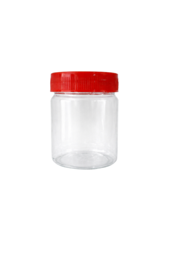 100ml PET Jar - PET, 100ml, White, Rigid | Crystal Clear Body, Lightweight, Wide Mouth, Screw Cap, Leak-Resistant, Recyclable
