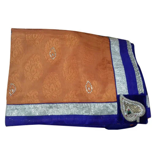 Georgette Saree - Color: Red