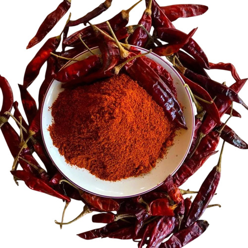 Resham Kashmiri Chilli Powder - Color: Red