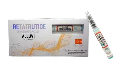Retatrutide 40mg Injection - Clear Water-Dissolvable Liquid Maximum Purity Secure Leak-Proof Bottle High-Speed Action