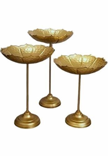 100ml Brass Urli Stand Set