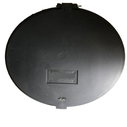 Black Pvc Manhole Cover - 24x24 Inch, Round, Black | Drainage Application, Lockable, Durable, Fine Finished