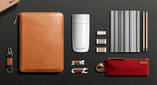 Corporate Welcome Kits - Fine Finished, Durable, Brown, Customized Size, Perfect Finish, 1 Year Warranty