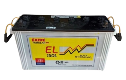 Industrial Exide El Tubular Battery  - Battery Capacity: <150Ah Ampere-Hour  (Ah)
