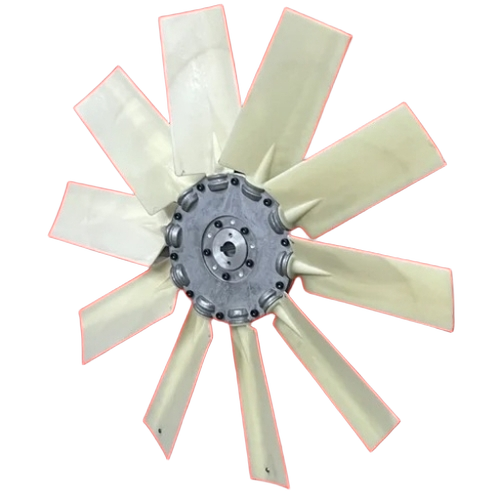 Pag Axial Fan Impeller - Plastic Standard Size White | 10 Blades Durable Fine Finished 1 Year Warranty