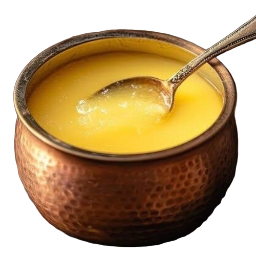 Organic Cow Ghee - Yellow Color, Low Fat | Hygienically Packed for Adults, Children, Old-Aged