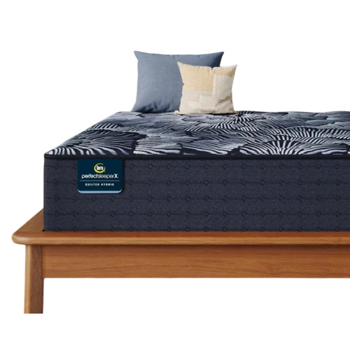 Serta Perfect Sleeper X Quilted Hybrid Mattress - Color: Blue