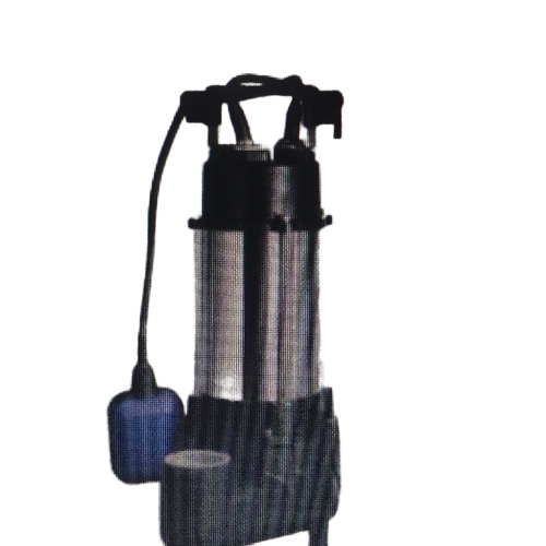 Sewage Submersible Pump - Metal, Standard Size, Black and Silver, 220-440V Electric Watt | Low Power Consumption, High Reliability