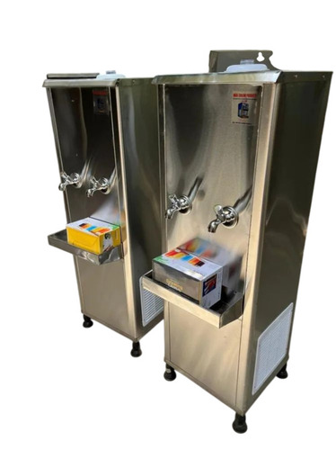 Ss Water Cooler - Stainless Steel, 60 Ltr, Silver, 220 Volt | Heavy Duty, Electric, Industrial Use