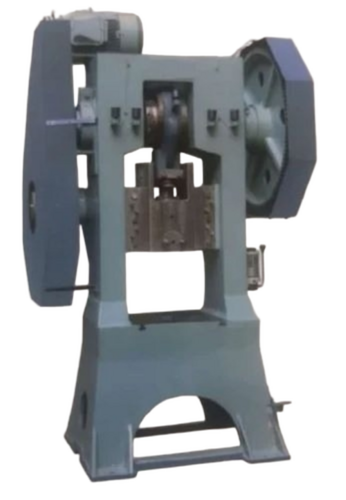 C Type Power Press Machine 30 Ton - Mild Steel, 150 Tons Capacity, Green Blue | Semi Automatic Hydraulic Power Press