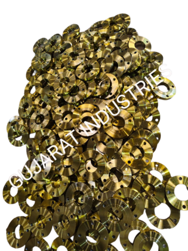 Mild Steel Flange - Color: Yellow