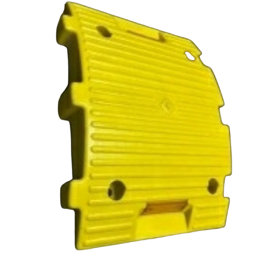 Road Speed Breaker - Standard Size, Yellow | Easy To Install, Least Maintenance, No Power Needed