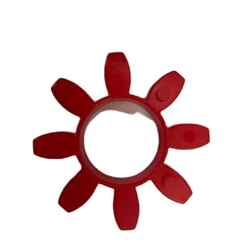 Coupling Spider - Plastic Standard Size Red | Anti Crack Industrial Application Timely Delivery