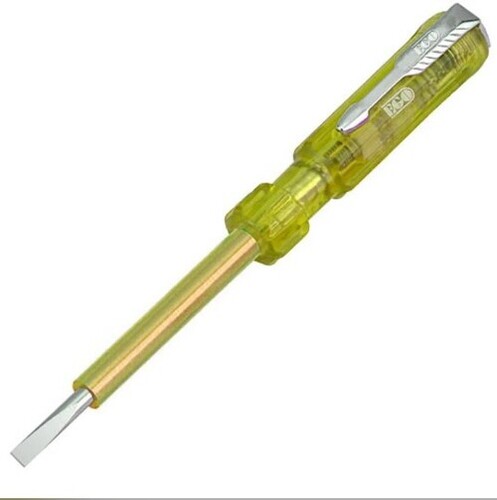 Electrical Line Tester - Standard Size Yellow | Tested for Electrical Applications