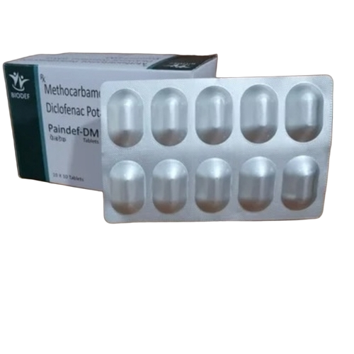 Methocarbamol Tablets 500mg - Balanced Composition, Hygienically Packed, Long Shelf Life, Physician Recommended