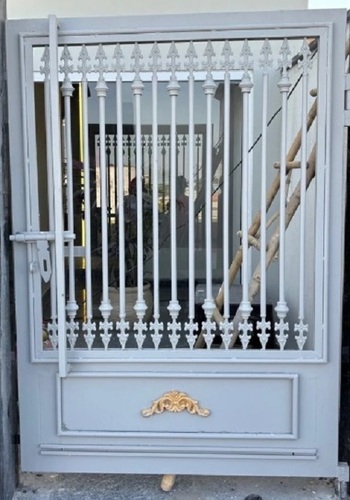 Mild Steel Doors - Various Sizes, White Finish | Customizable, Low Maintenance