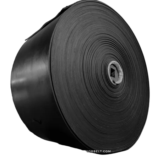 Rubber Conveyor Belt - Rubber, Standard Size, Black | Tear Resistant, Low Maintenance, 1 Year Warranty