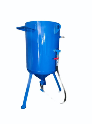 Sand Blasting Hopper - Color: Blue