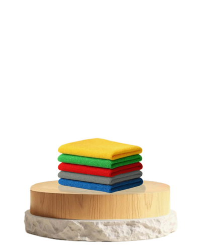 Reusable Microfiber Cleaning Cloth 30 Cm X 30 Cm 250 Gsm - Color: Various Color