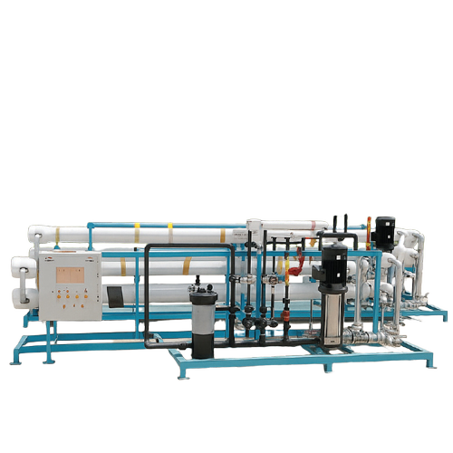Reverse Osmosis (Ro) System - Metal, Floor Mounted, Adjustable Flow Rate | Semi-Permeable Membrane, Automatic Shutoff, Multi-Stage Filtration