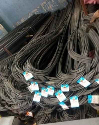 Tmt Bars - Mild Steel, Standard Size, Gray | Galvanized, Hot Rolled, High Tensile Strength, Corrosion Resistant