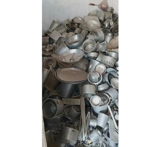 Aluminum Utensil Scrap - Aluminum Alloy, Silver Color, 90% Pure, Temperature Resistant, Recyclable