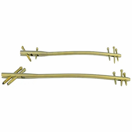 Antigrade Femur Nail - Titanium, Standard Size, Golden | Lightweight, Easy to Use, Water Resistant, Rust Resistant, Polished Surface
