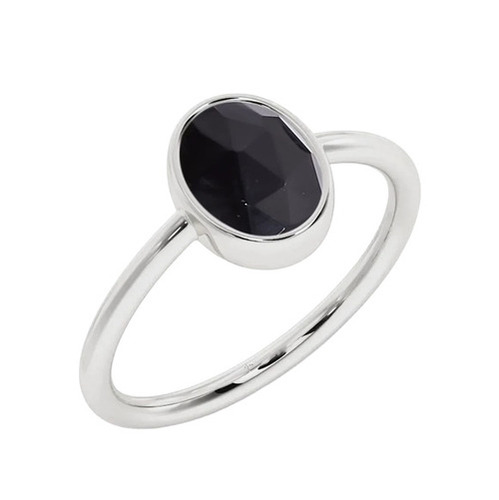 Black Gemstone Ring