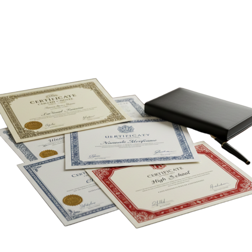 Certificate Printing Services