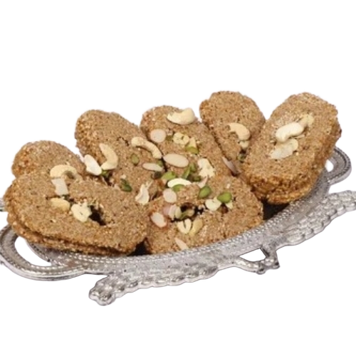 Dry Fruit Chikki - Rectangular Shape, Vegetarian, Adults & Children | Ready To Eat, Nutrient Enriched, Sweet, Crunchy