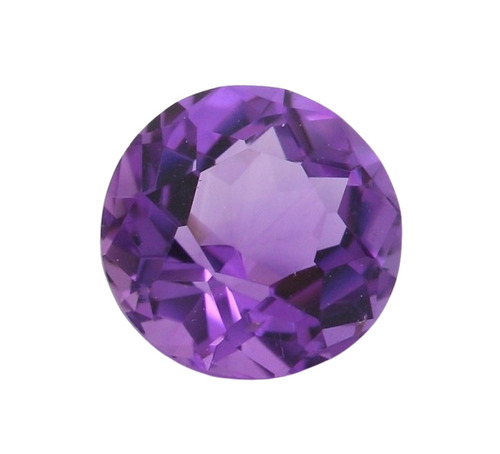 Sapphire Gemstone - Natural Round Purple Stone, Standard Size, Rigid Hardness | Easy to Use, Lightweight, Crack Resistant