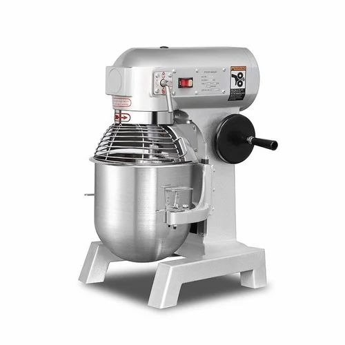 Steel Spiral Mixer - Stainless Steel Standard Size Silver | Manual Operation Energy Efficient Corrosion Resistant