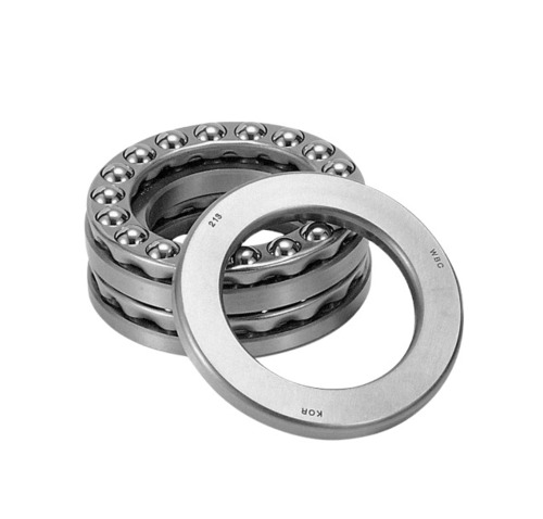 Thrust Ball Bearings - Stainless Steel, Standard Size, Silver, Sealed Single Row | Low Noise, Heat Resistant, Grease Lubricated, High-Speed Load