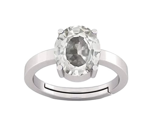 White Gemstone Ring