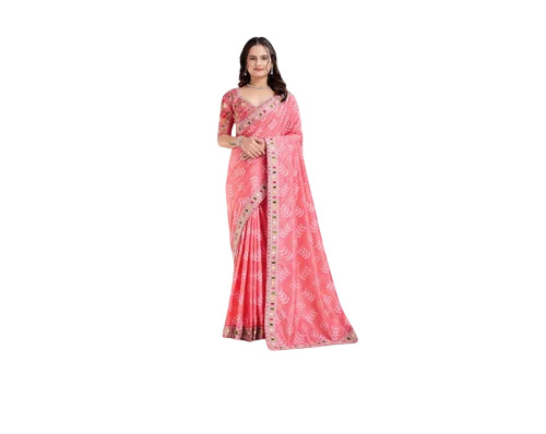 Pink Saree