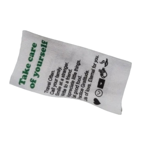 Cotton Printed Label