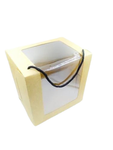 1 Kg Cake Box - Color: Brown