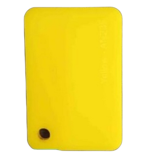 10Mm Yellow Acrylic Sheet - Size: Standard