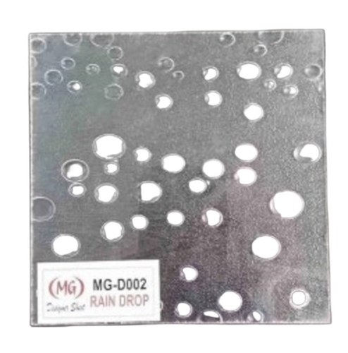 3Mm Mg Square Plastic Sheet - Color: Gray