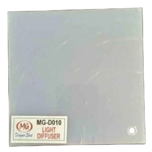6Mm Mg Square Plastic Sheet - Color: Comes In Various Colors