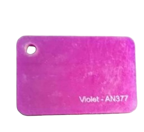 8Mm Violet Acrylic Sheet - Grade: Industrial